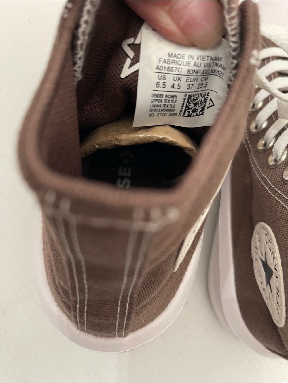 CONVERSE ALL STAR HIGH TOP SNEAKERS WOMENS SIZE 6.5 - Picture 5 of 13